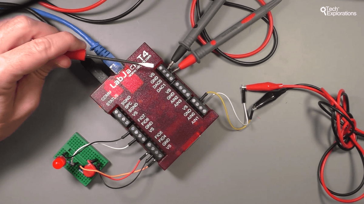 Popular Maker Demos LabJack T4