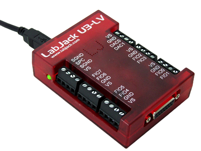 LabJack U3-LV | Affordable USB DAQ with Analog & Digital I/O