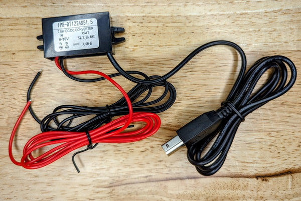 12/24 VDC to USB Power Adapter