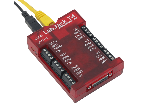 LabJack Data Acquisition Devices for Analog and Digital Sensors