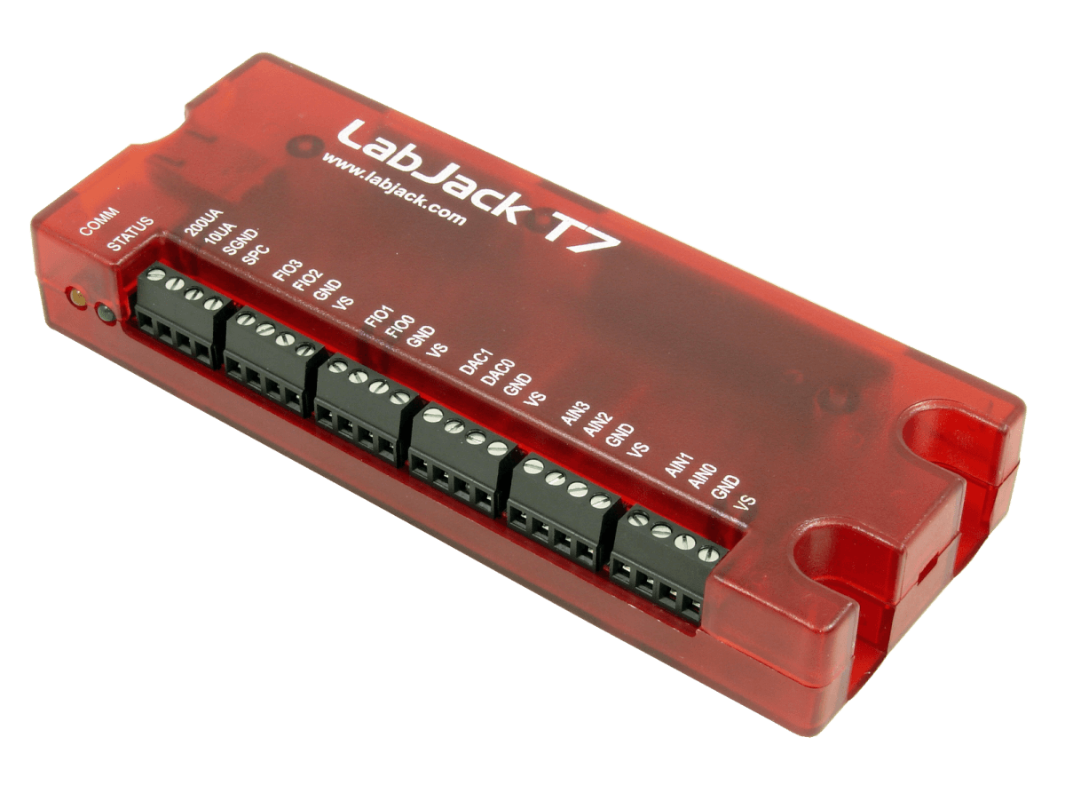 LabJack T7 | Analog Input USB Ethernet DAQ | High-Performance