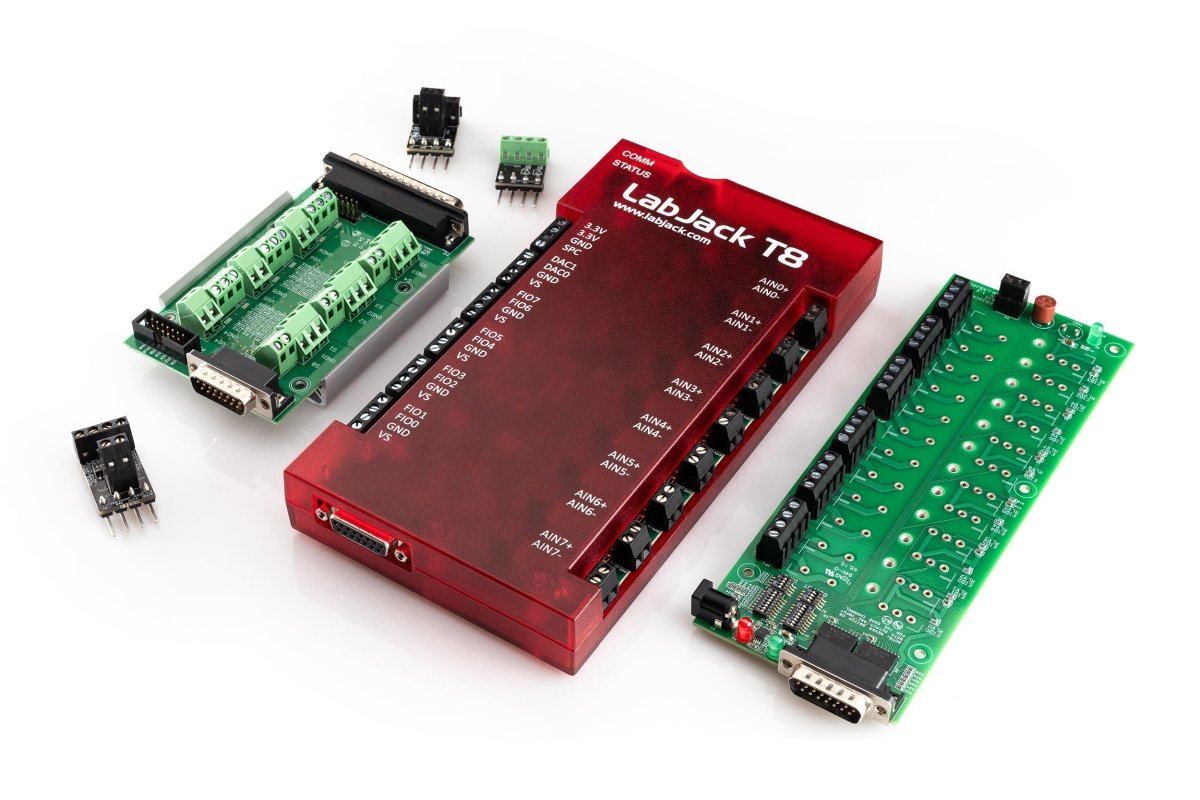 LabJack T8 | USB/Ethernet DAQ with Isolated, Simultaneous 24-bit Inputs